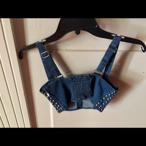Forever 21 Tops - Denim bra top Forever 21 Tops - Denim bra top